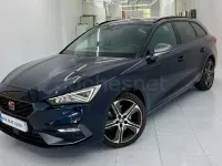 Usado Seat Leon FR 150 CV (110 kW) 2022 Azul Familiar
