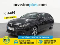 Usado Peugeot 308 Style 130 CV (95 kW) 2018 Negro Familiar