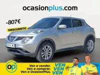 Usado Nissan Juke N-Connecta 110 CV (80 kW) 2017 Gris / plata SUV