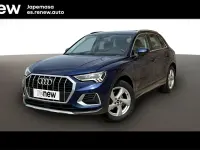 Usado Audi Q3 Advanced 150 CV (110 kW) 2021 Azul navarra SUV