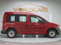 Usado VW Caddy 102 CV (75 kW) 2020 Rojo Monovolumen