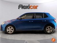 Usado Skoda Fabia Ambition 95 CV (69 kW) 2020 Azul Berlina