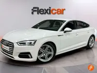 Usado Audi A5 Sportback 150 CV (110 kW) 2019 Blanco Utilitario