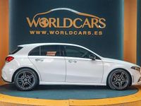 Usado Mercedes A200 AMG line 150 CV (110 kW) 2022 Blanco Berlina