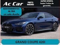 Usado BMW 420 184 CV (135 kW) 2022 Azul Coupe