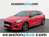 Usado Ford Focus ST-Line 125 CV (91 kW) 2019 Rojo Utilitario
