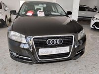 Usado Audi A3 Sportback 105 CV (77 kW) 2012 Negro Utilitario