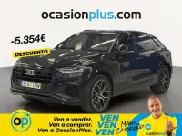 Usado Audi Q8 S-Line 340 CV (250 kW) 2021 Negro SUV