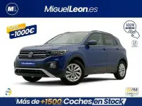 Usado VW T-Cross Advance 110 CV (80 kW) 2023 Azul SUV