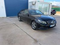 Usado Mercedes E250 Avantgarde 204 CV (150 kW) 2015 Negro Berlina