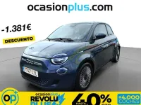 Usado Fiat 500e Icon 86 kW (118 CV) 2022 Azul Utilitario