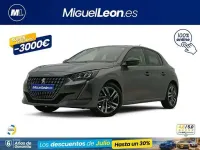 Usado Peugeot 208 Allure 102 CV (75 kW) 2023 Gris Utilitario
