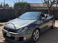 Usado VW Golf Cabriolet GTI 210 CV (154 kW) 2012 Gris / plata Descapotable