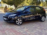 Usado Ford Fiesta Trend 68 CV (50 kW) 2011 Negro Utilitario