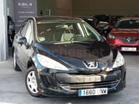 Usado Peugeot 308 120 CV (88 kW) 2009 Negro Berlina
