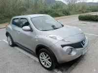 Usado Nissan Juke Acenta 110 CV (80 kW) 2014 Gris / plata SUV