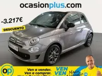 Usado Fiat 500C Connect 71 CV (52 kW) 2021 Gris Descapotable