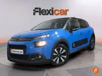 Usado Citroën C3 Feel 110 CV (80 kW) 2019 Azul Utilitario