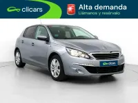 Usado Peugeot 308 Style 130 CV (95 kW) 2017 Gris / plata Berlina