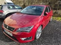 Usado Seat Leon FR 184 CV (135 kW) 2014 Granate Berlina
