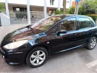 Usado Peugeot 307 110 CV (80 kW) 2007 Negro Berlina