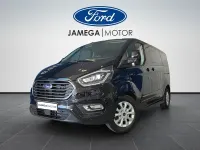 Brugt Ford Tourneo Custom Titanium 130 HK (95 kW) 2021 Sort Van