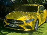 Usado Mercedes A220 190 CV (139 kW) 2020 Amarillo Berlina