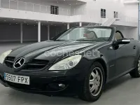 Usado Mercedes SLK200 163 CV (119 kW) 2007 Negro Descapotable