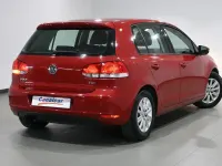 Usado VW Golf VI Advance 110 CV (80 kW) 2009 Granate Utilitario