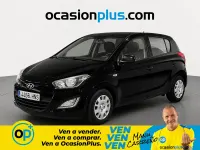 Usado Hyundai i20 85 CV (62 kW) 2013 Negro Utilitario