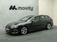 Usado Audi A4 S-Line 137 CV (100 kW) 2020 Negro Familiar