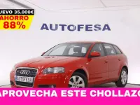 Usado Audi A3 Attraction 140 CV (102 kW) 2006 Rojo Utilitario