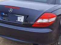 Usado Mercedes SLK200 163 CV (119 kW) 2005 Azul Descapotable