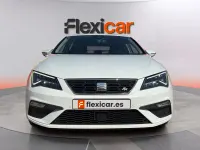 Usado Seat Leon FR 130 CV (95 kW) 2018 Blanco Berlina