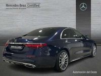Usado Mercedes S450 AMG line 371 CV (272 kW) 2023 Azul Berlina