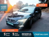 Usado Seat Leon FR 150 CV (110 kW) 2018 Negro Familiar