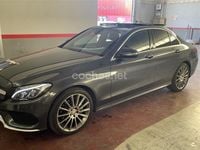 Usado Mercedes C220 AMG 170 CV (125 kW) 2015 Gris / plata Berlina