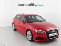 Usado Audi A3 150 CV (110 kW) 2019 Rojo Berlina