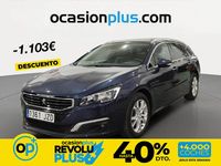 Usado Peugeot 508 Allure 150 CV (110 kW) 2017 Azul Familiar