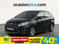 Usado Ford C-MAX Trend 125 CV (91 kW) 2014 Negro Monovolumen
