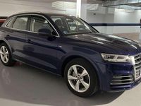 Usado Audi Q5 S-Line 163 CV (119 kW) 2020 Azul SUV