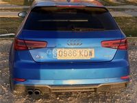 Usado Audi A3 S-Line 150 CV (110 kW) 2017 Azul Berlina
