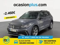 Usado VW Tiguan R-line 150 CV (110 kW) 2021 Gris SUV