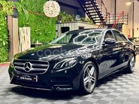 Usado Mercedes E220 194 CV (142 kW) 2018 Negro Berlina