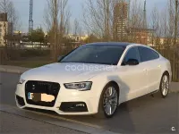 Usado Audi A5 Sportback S-Line 190 CV (139 kW) 2016 Blanco Utilitario