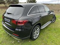 Usado Mercedes GLC220 194 CV (142 kW) 2020 Negro SUV