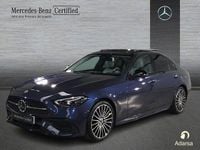 Usado Mercedes C220 AMG line 200 CV (147 kW) 2024 Azul sodalita