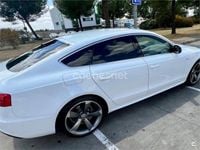 Usado Audi A5 Sportback S-Line 150 CV (110 kW) 2014 Blanco Utilitario