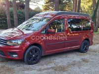 Usado VW Caddy Maxi Beach 125 CV (91 kW) 2016 Rojo Monovolumen