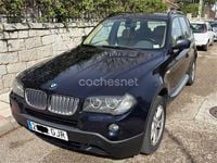 Usado BMW X3 218 CV (160 kW) 2008 Azul SUV